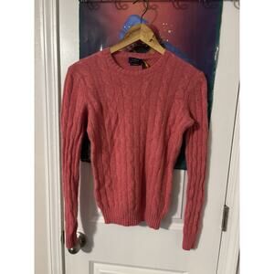 cashmere polo ralph lauren  flawed salmon ladies sweater S